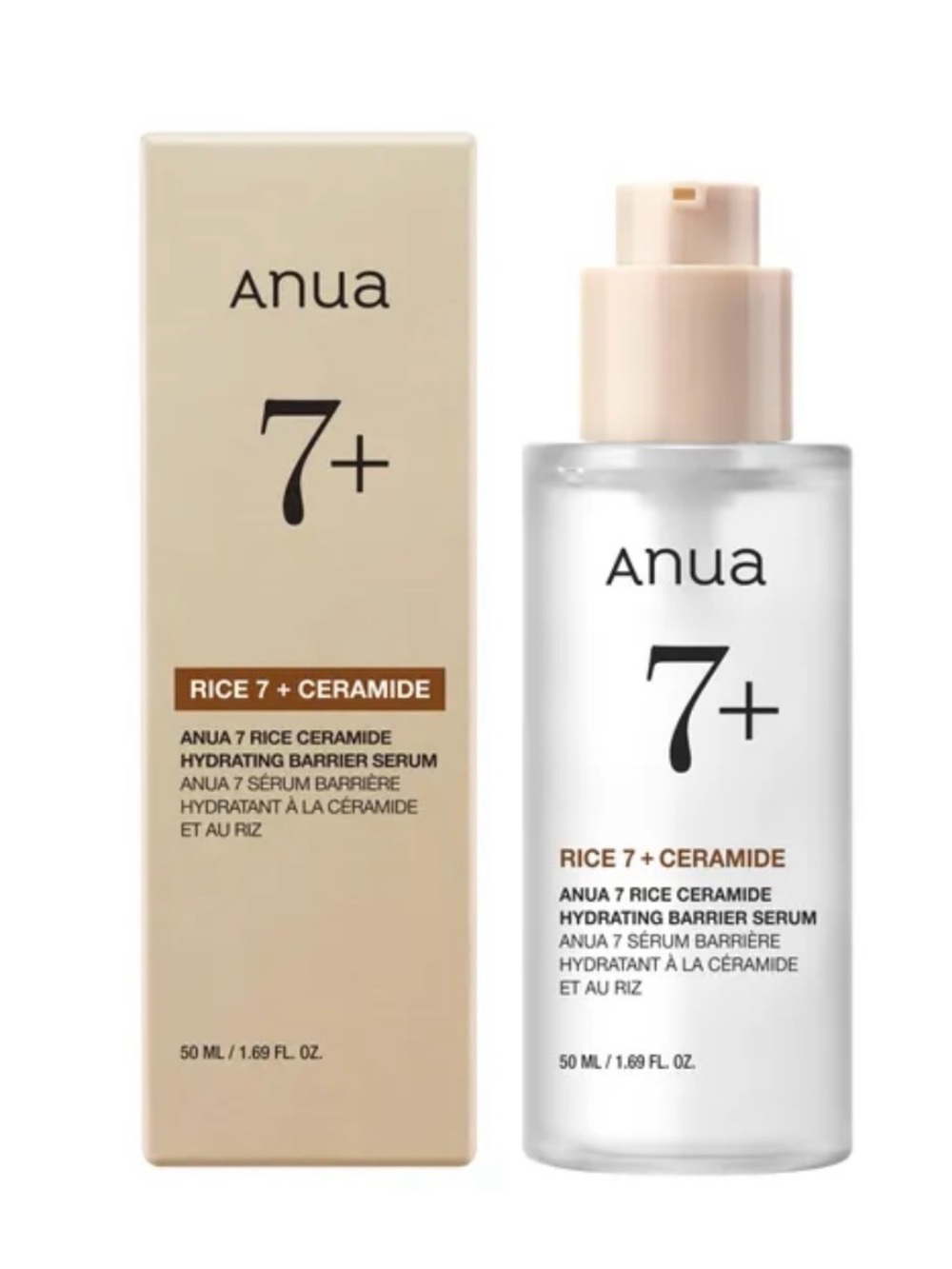Anua Rice 7+ Ceramide Hydrating Barrier Serum